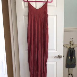 Rusty maxi dress